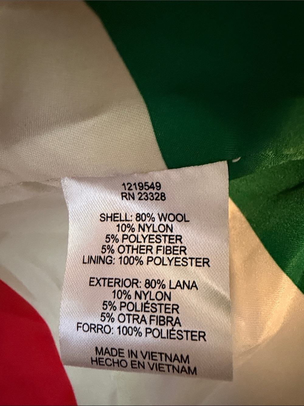 Pendleton Black Wool-Blend Jacket with Classic Lining - Picture 5 of 5